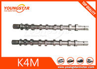 Árbol de levas K4M 8200100528 8200100527 de  del acero de forja con estándar del ISO 9001